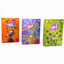 Virus 1 2 3 Board Game – Family Party Fun,