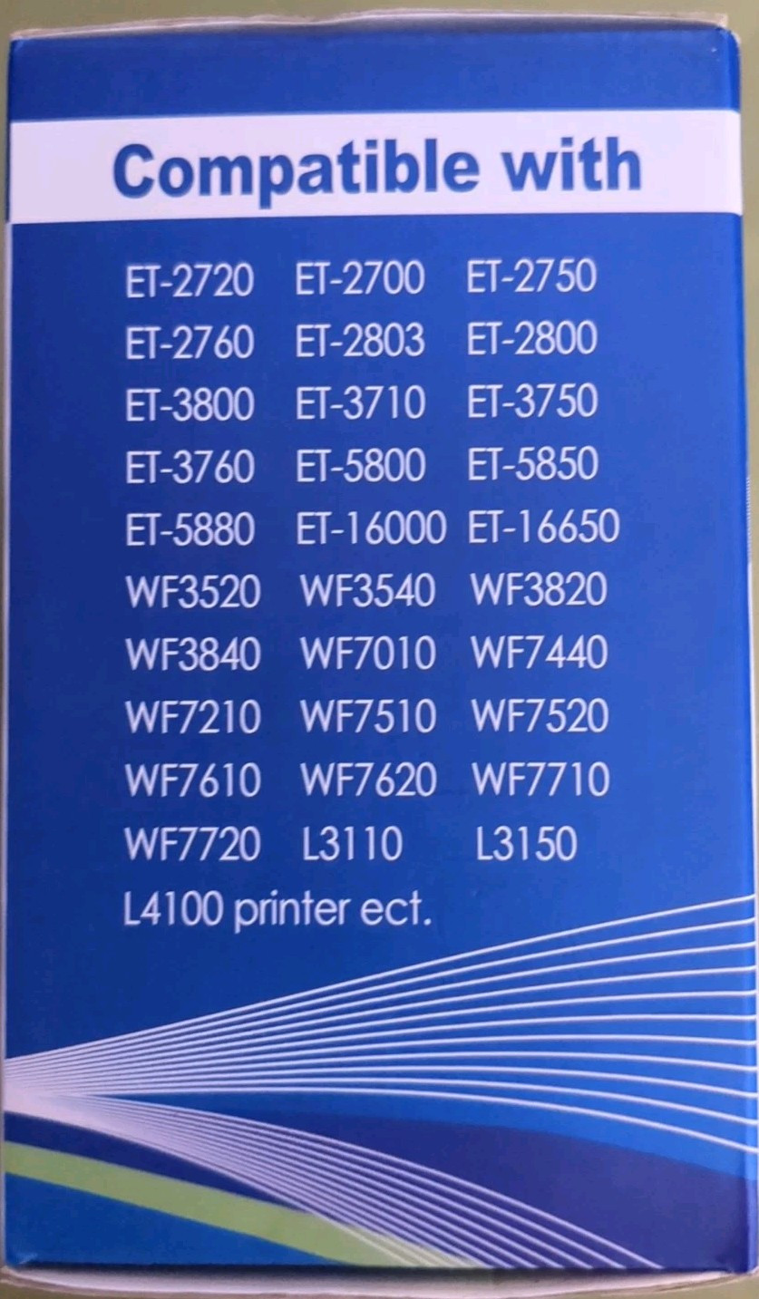 Sublimation Ink 544 compatible with Printer epson New Sealed