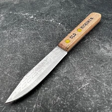 Ontario USA Old Hickory Wood Handle Carbon Steel Fixed Blade Paring Knife 2nd