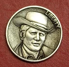 HOBO Nickel Bonanza Little Joe Made from a Real US Buffalo Nickel
