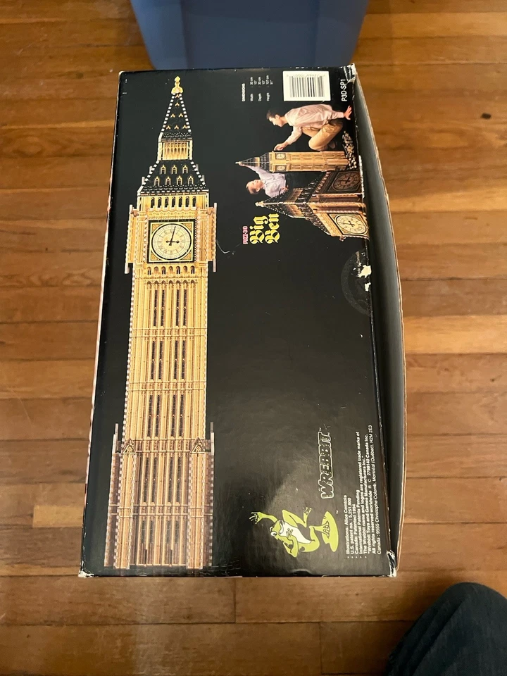 Rompecabezas Big Ben vintage (1483 piezas) 3D en muy buen estado/excelente Foto 3 de 4