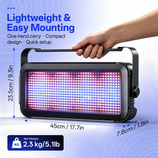640 1W RGB Wall Wash Light Bar 640LED DMX Stage DJ Beam Lighting Disco Party