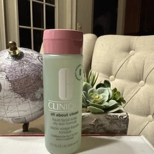 Clinique All About Clean Liquid Facial Soap Oily Skin 6.7fl / 200ml *NEW* Yt3