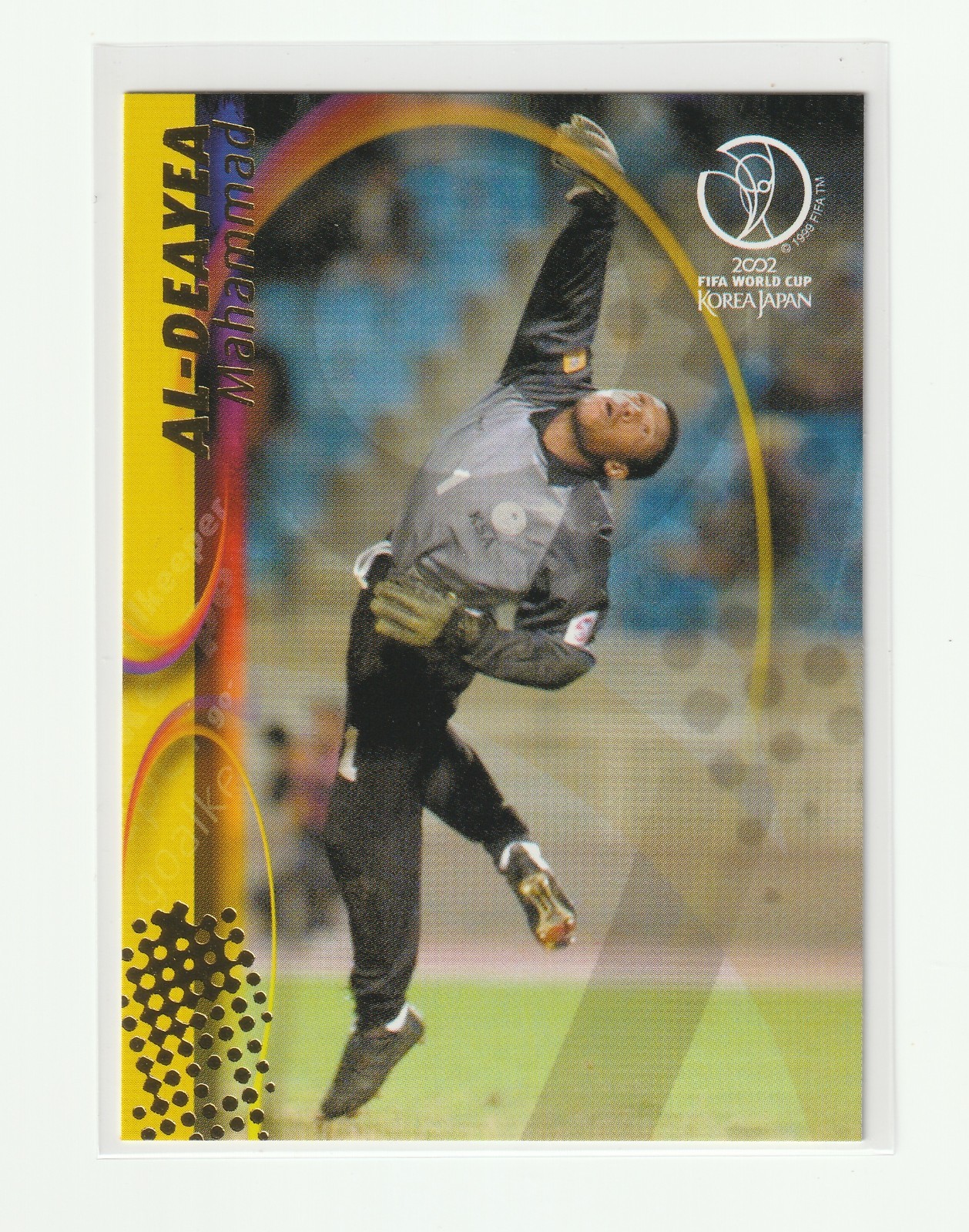 PANINI 2002 FIFA WORLD CUP No.116 [ MAHAMMAD AL-DEAYEA ] SAUDI ARABIA