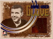 2006-07 In The Game Between The Pipes GUMP WORSLEY Game-Used Glove Relic