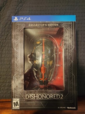 Dishonored 2 Collector's Edition COMPLETE (PS4) - Game, Mask and Ring!