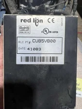 NEW OPEN BOX RED LION CONTROLS CUB5VB00 VOLTAGE METER STK L801CC