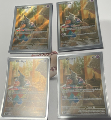 2024 promo Mimikyu full art all near mint