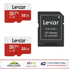 High Speed Micro SD Card UHS-I 32GB, Read Speed Up to 100MB/s, Adapter