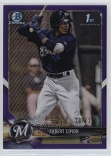 2018 Bowman Draft Chrome Purple Refractor 207/250 Arbert Cipion #BDC-19 z6b