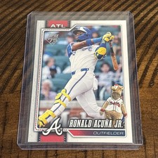2026 Topps Celebrations RONALD ACUNA Jr Mascot Variation SSP Braves Blooper #50
