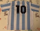 Diego Armando Maradona Signed Argentina Soccer Jersey SZES Forensic COA — photo 3