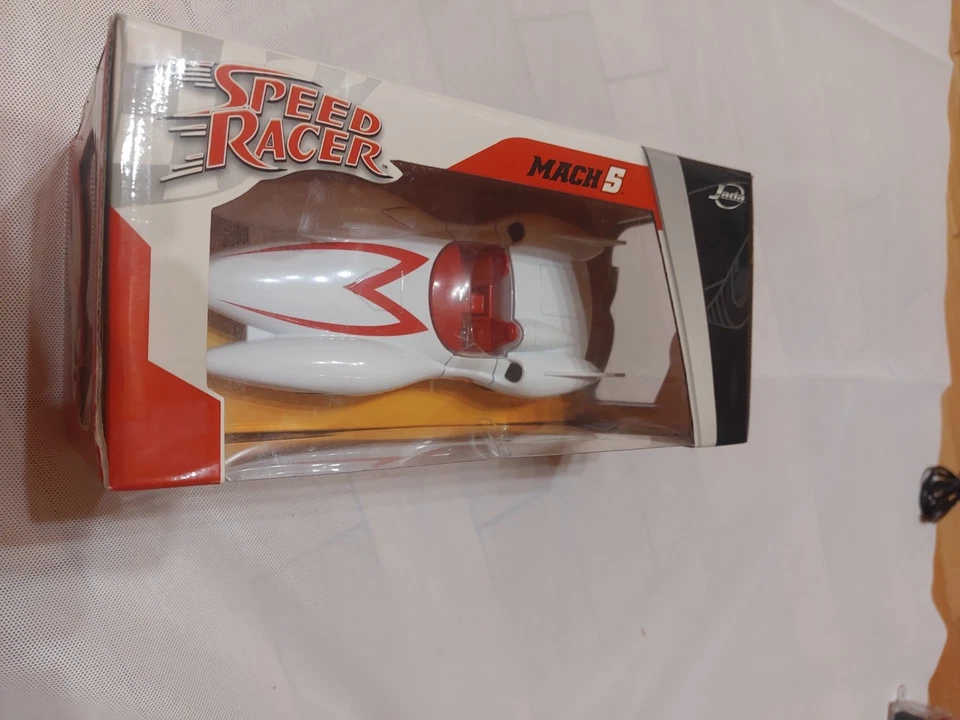 Jada Toys 2007 Speed Racer Mach 5 Diecast Car 1:24 Scale (Box Damaged) - Image 2 of 4