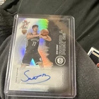 Topps 2025 Signature Class Rookie Class Chrome RC Auto Ben Saraf Nets #RC6-BS