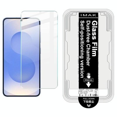 IMAK Staubdichte Hartglasfolie für Samsung Galaxy S25 5G H-Serie
