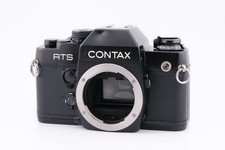 Contax RTS II Quartz 35mm SLR Film Camera Black Body From Japan