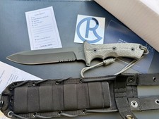 Chris Reeve Green Beret 7 MagnaCut Serrated Black Micarta GB7-1001 Knife NIB