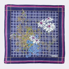 Vintage Christian Dior Handkerchief Neckerchief Bandana Pocket Square Gift