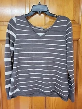 SMARTWOOL INTRAKNIT MERINO BLEND V-NECK PULLOVER SWEATER SIZE SMALL