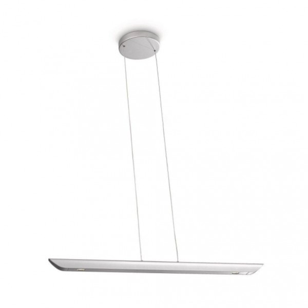 Philips Ledino Pendelleuchte 2X Powerled Warmweiß Schlicht Aluminium 40747-48-16-image