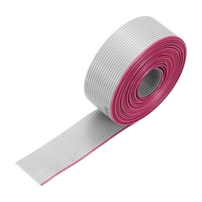 IDC Wire Flat Ribbon Cable 2.5m/8.2ft Length 1.27mm Pitch 16Pin