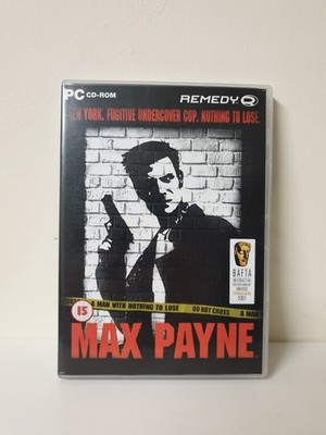 MAX PAYNE PC CD ROM SPIEL - RETRO GAMING mit Handbuch