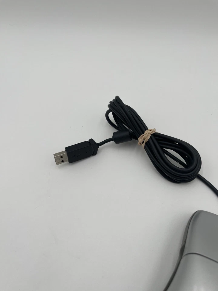 Microsoft IntelliMouse Explorer 3.0 USB -PS/2 kompatible Maus FUNKTIONIERT silbergrau - Bild 4 von 4