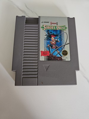Castlevania 2 II Simons Quest (Nintendo NES, 1987) Cartridge Only Tested