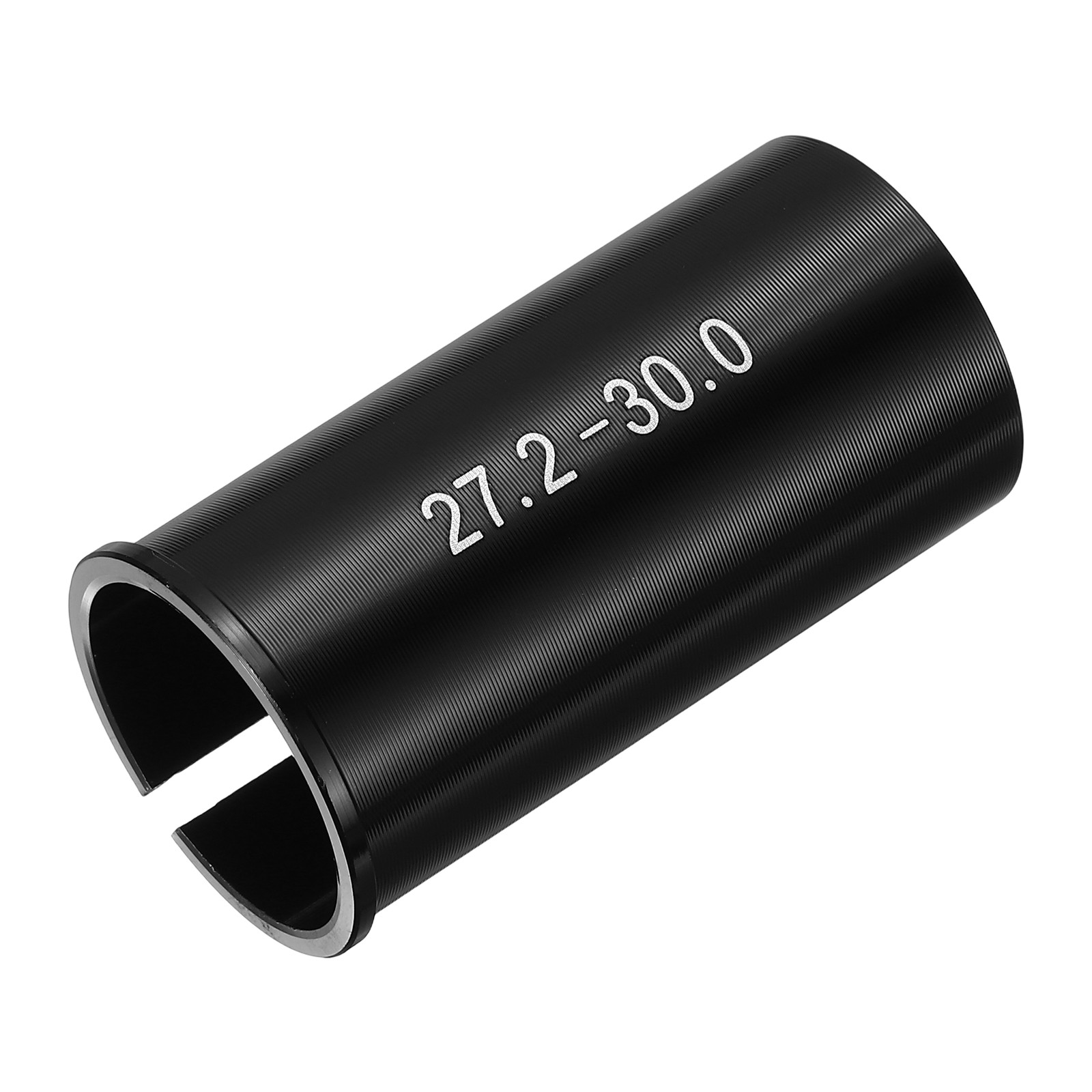Bicycle Seat Post Adapter Shim 27.2 to 30.0 mm & Alloy & Bla