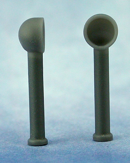 Caldercraft J-RMABR34 Cowl Vents Resin  7mm D X 28mm H   70