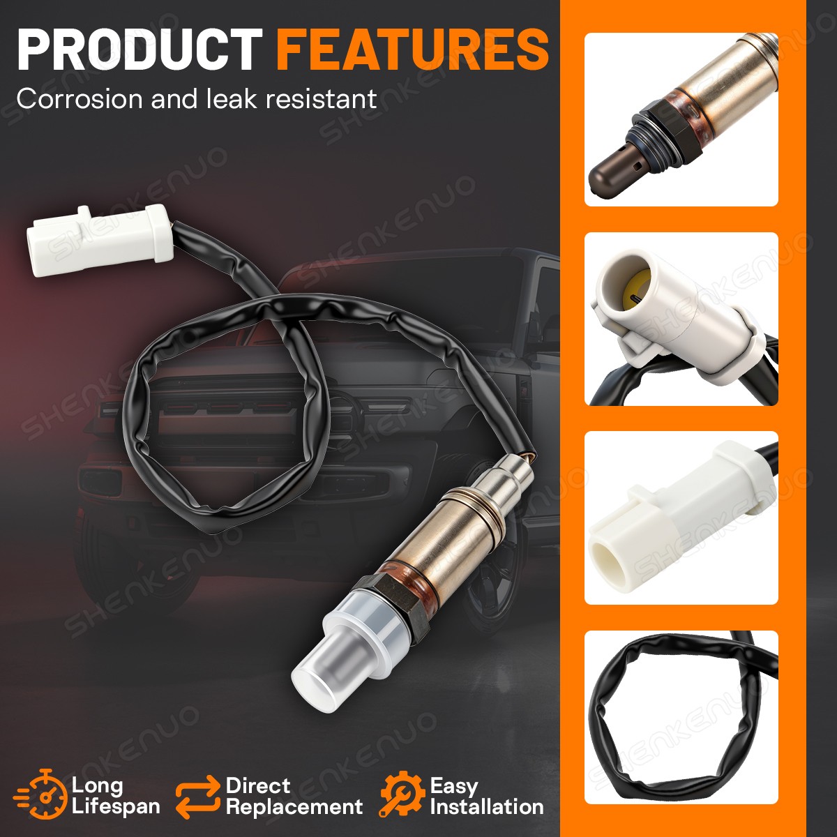 Aston Martin Vanquish 2002-2004 Oxygen sensors 2 pcs P/N 11171843