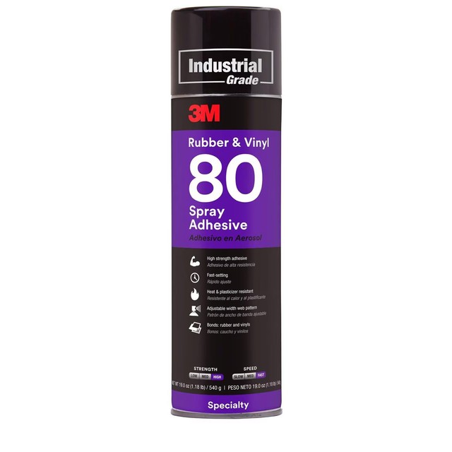 3M Scotch-Weld Rubber and Vinyl 80 Spray Adhesive