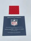 Patrick Mahomes Game Used Worn Jersey Patch Swatch  NFL MVP Fanatic Fest