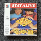 Vintage Stay Alive Board Game 1975 MB Milton Bradley Retro Complete