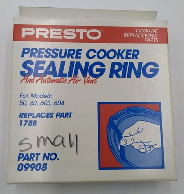 #ad #ad Lot Of Two Presto Pressure Cooker Sealing Ring Rubber Gasket With Air Vent 09908 $15.99