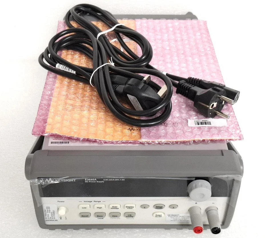 Keysight E3640A Programmable Bench Power Supply Dual Range 8V/3A or 20V/1.5A - Image 2 of 4