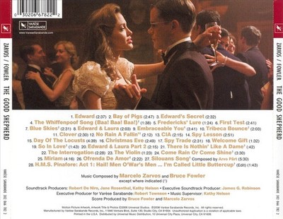 MARCELO ZARVOS GOOD SHEPHERD [ORIGINAL MOTION PICTURE SOUNDTRACK] NEW CD