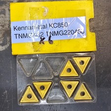 Qty 6 Kennametal TNMG 432 220408 TNMG432 TNMG220408 KC850 Grade Carbide Inserts