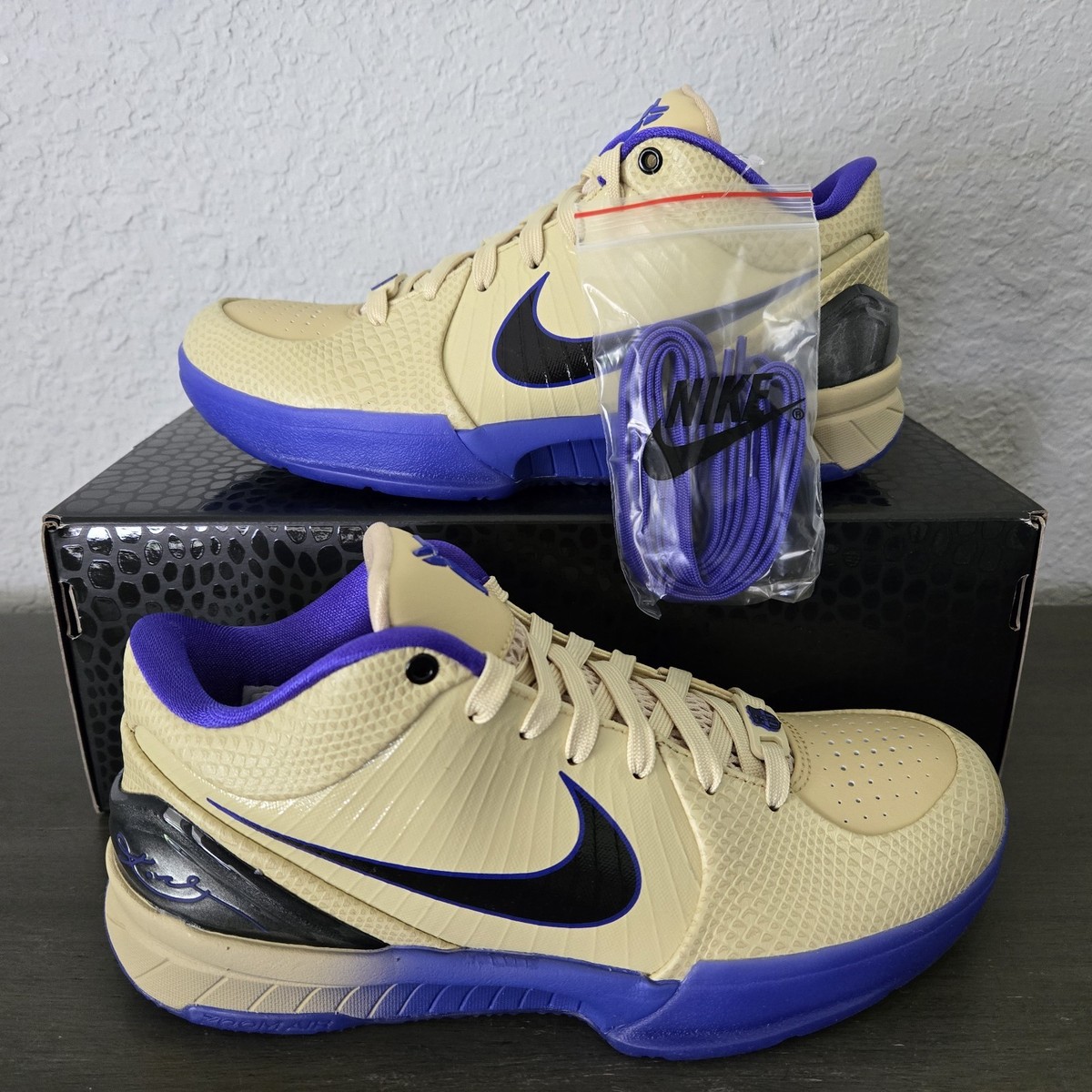 Nike Kobe 4 Protro FC Barcelona (GS) Size 6.5 Youth / 8 Women's