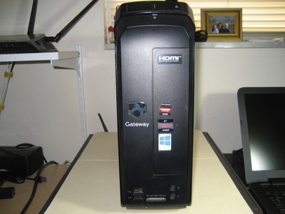 Gateway Slim Tower AMD E1-1200 1.4GHz PC, Windows 10 Pro, Fully Functional