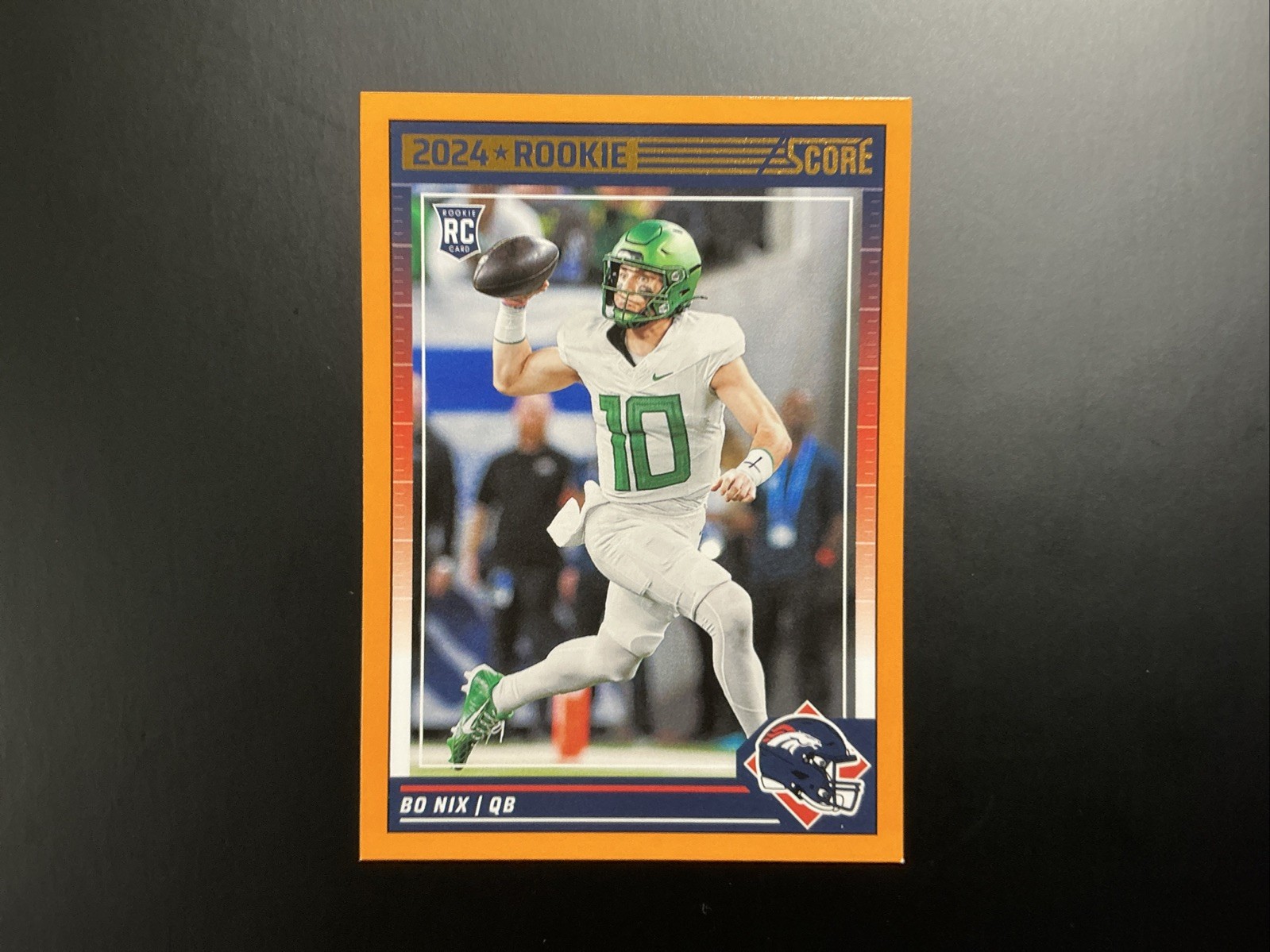 2024 Score - Rookies Bo Nix #332 Orange (RC)