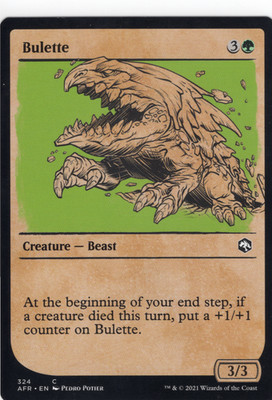 Bulette (Showcase) Adventures in The Forgotten Realms Normal