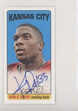 2013 Topps 1965 Topps Mini Rookie Auto Knile Davis #38 Auto 1l2
