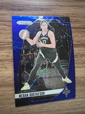2024 Megan Gustafson- Panini Prizm Blue Velocity  #78-Las Vegas Aces