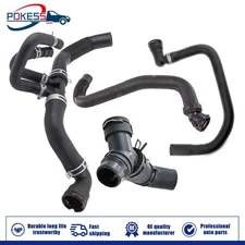 POKESS Radiator Coolant Hoses Sets For Ford F-150 2011-2014 5.0L BL3Z8C350A 