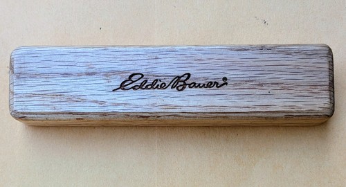 Eddie Bauer astuccio portapenne e portapenne in legno - Foto 2 di 2