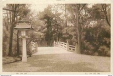 Alte AK - Japan - Tokio - Heilige Brücke zum Togo-Schrein - CPA - V