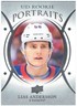 LIAS ANDERSSON 2018-19 Upper Deck UD Rookie Portraits #P-49 New York Rangers RC
