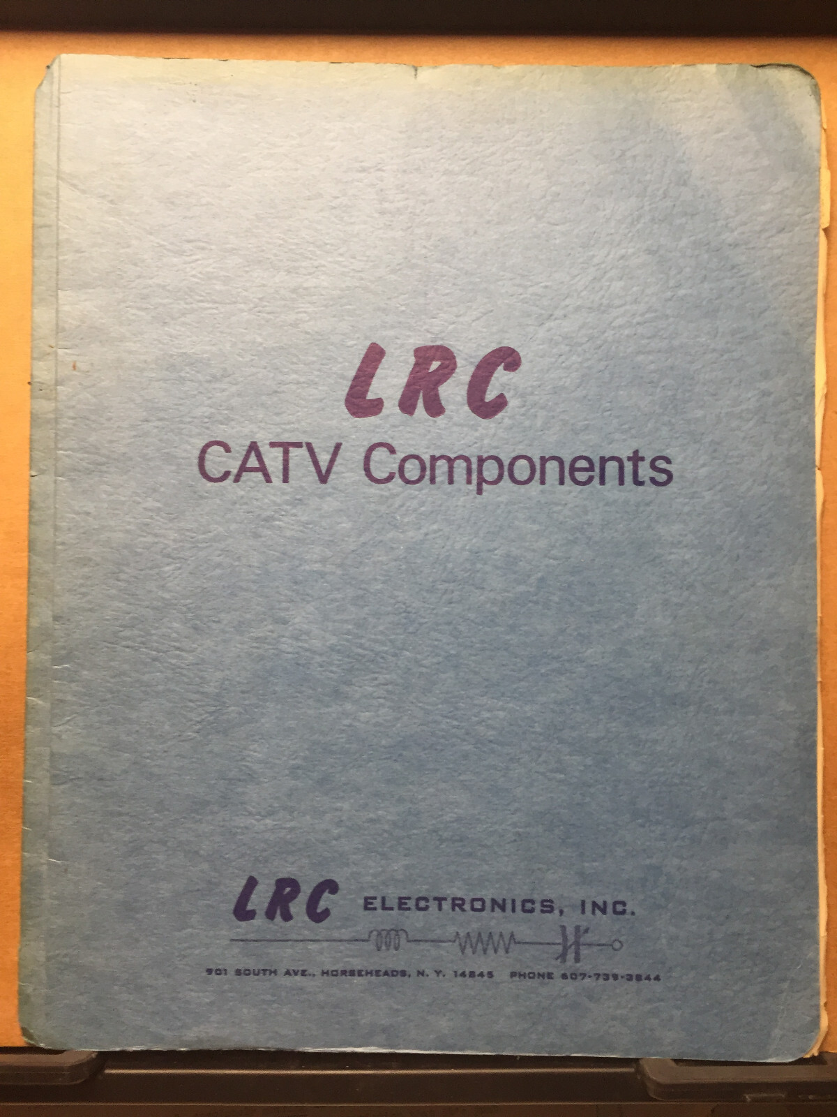 Vtg LRC Electronics Catalog CATV Components Connector Splitter ...