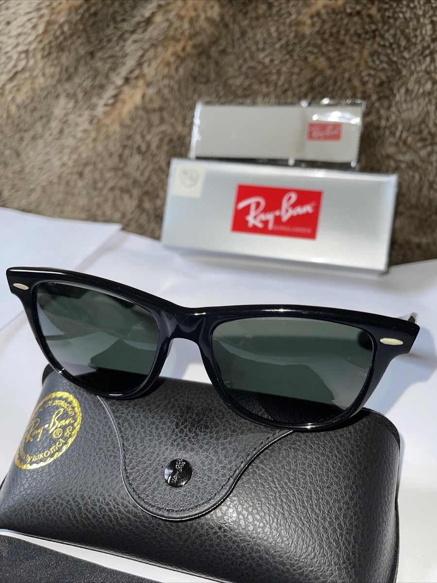 Ray-Ban B&L 80s WAYFARER USA製 5022 Vintage B&L Ray Ban USA Wayfarer 5022 Multicolor Frame Sunglasses